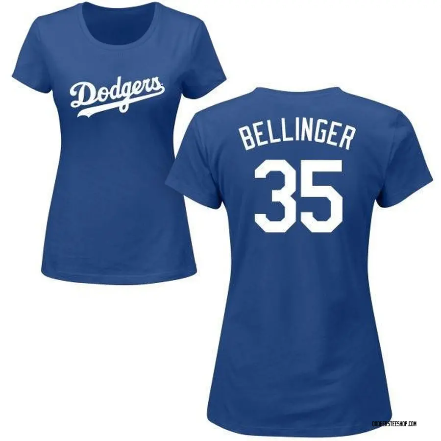 Women's Cody Bellinger Los Angeles Dodgers Roster Name & Number T